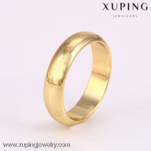 10564 joyería Xuping, 14k chapado en color dorado, joyería de moda para mujeres de la muchacha, precio de anillo de bodas de oro de Arabia Saudita